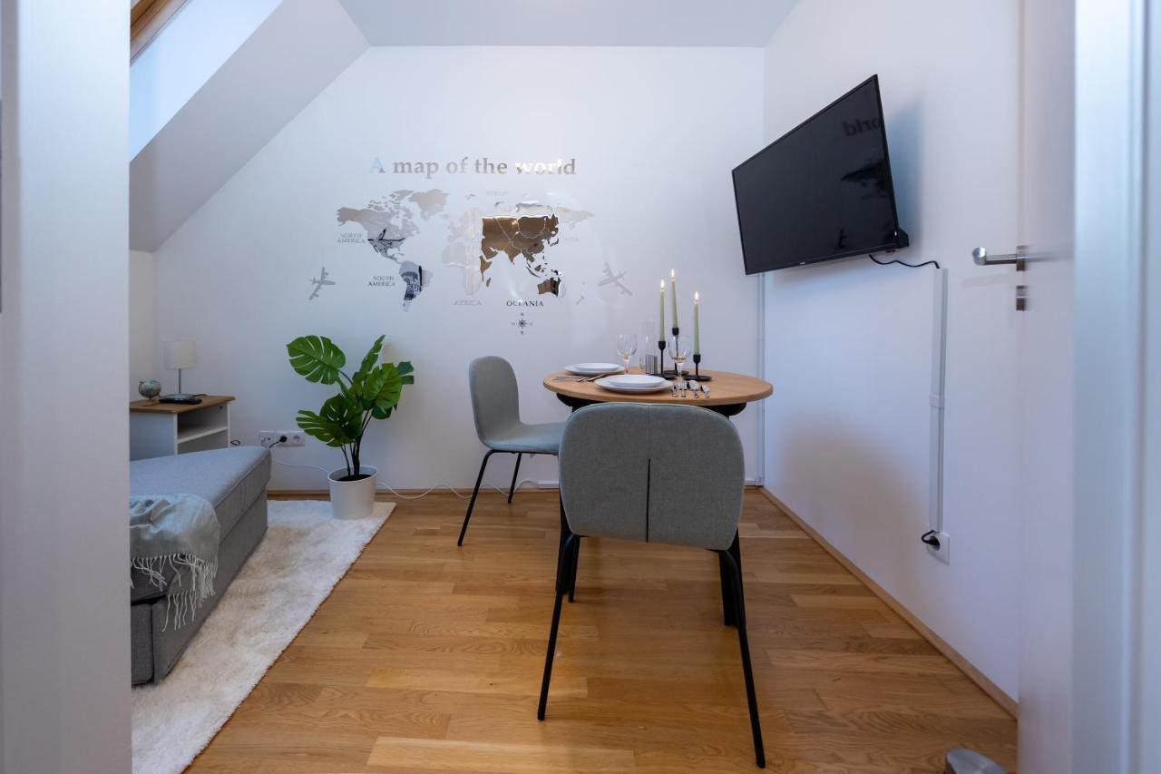 Rooftop Cozy Apartment Near Innerstadt With Ac Відень Екстер'єр фото